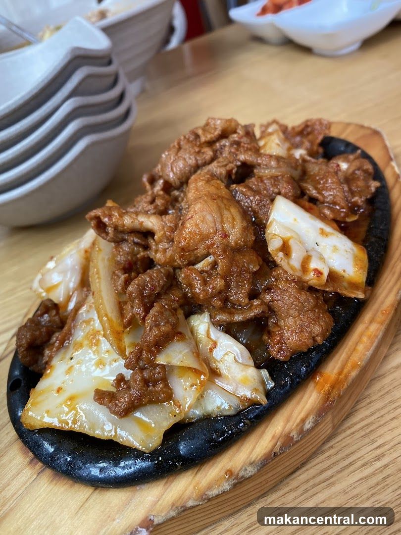 Spicy Pork and Cabbage Dish