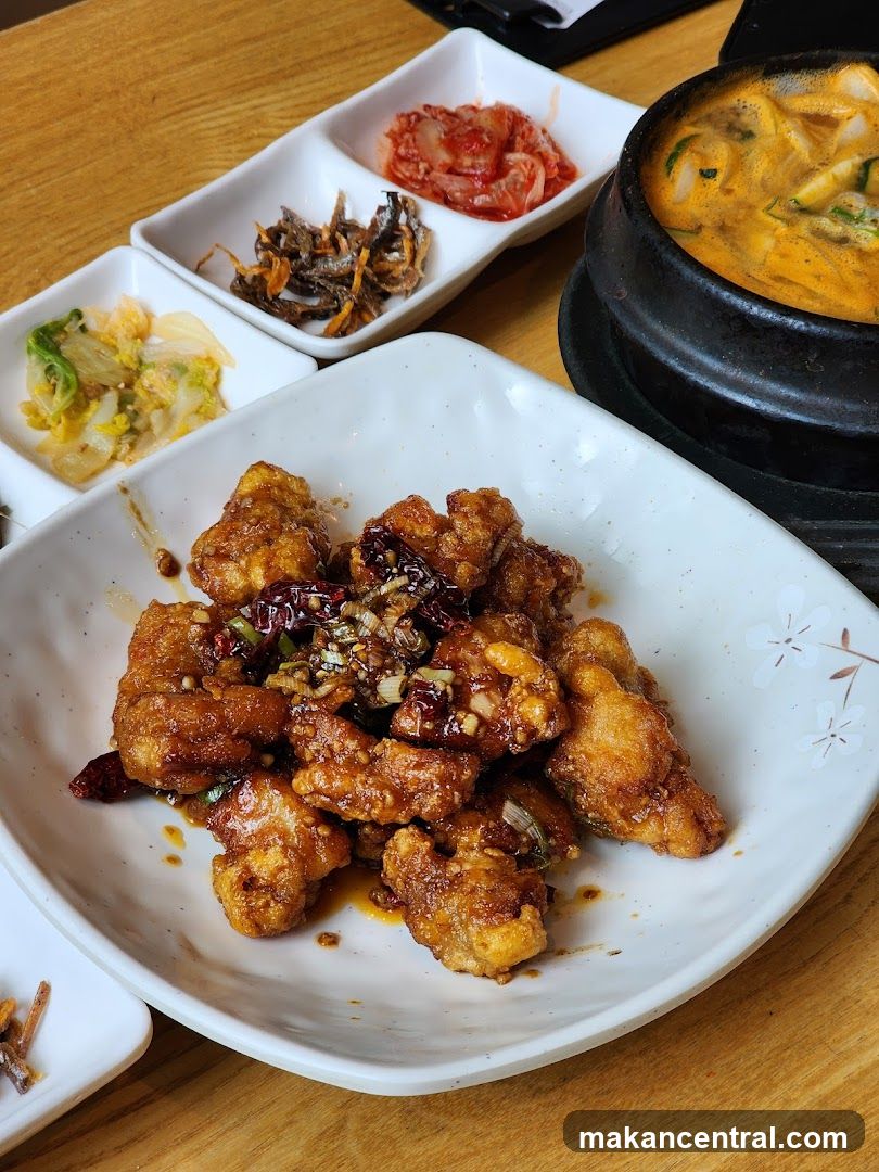 Korean Fried Chicken and Stew