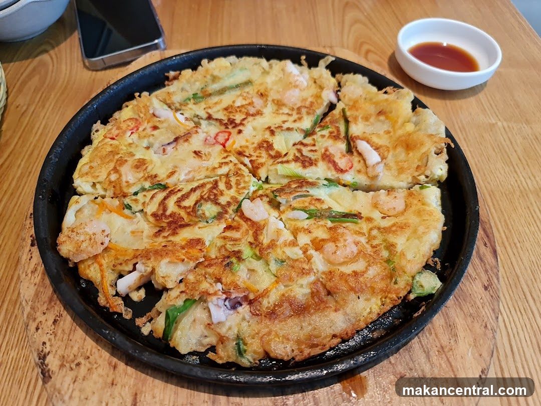 Seafood Pancake
