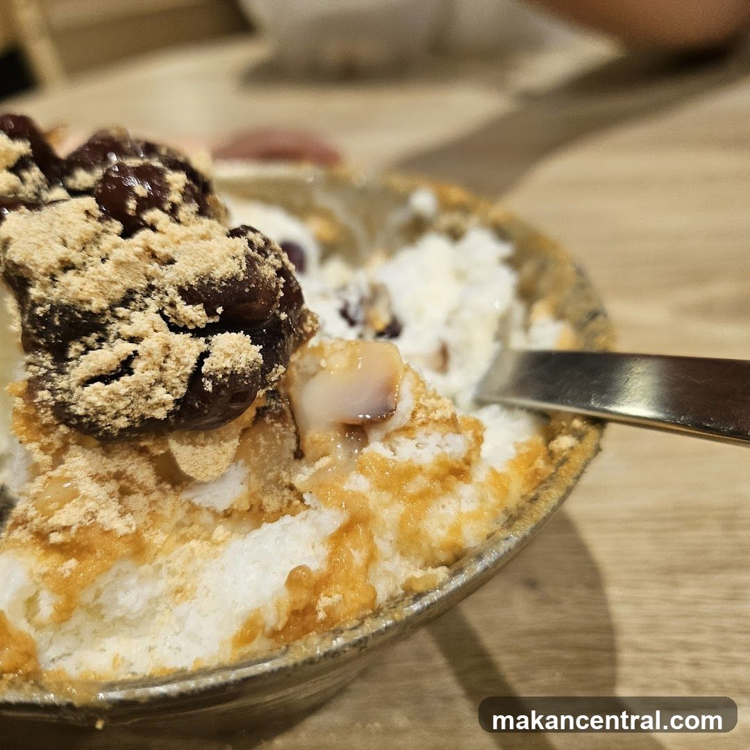 Shaved Ice Dessert
