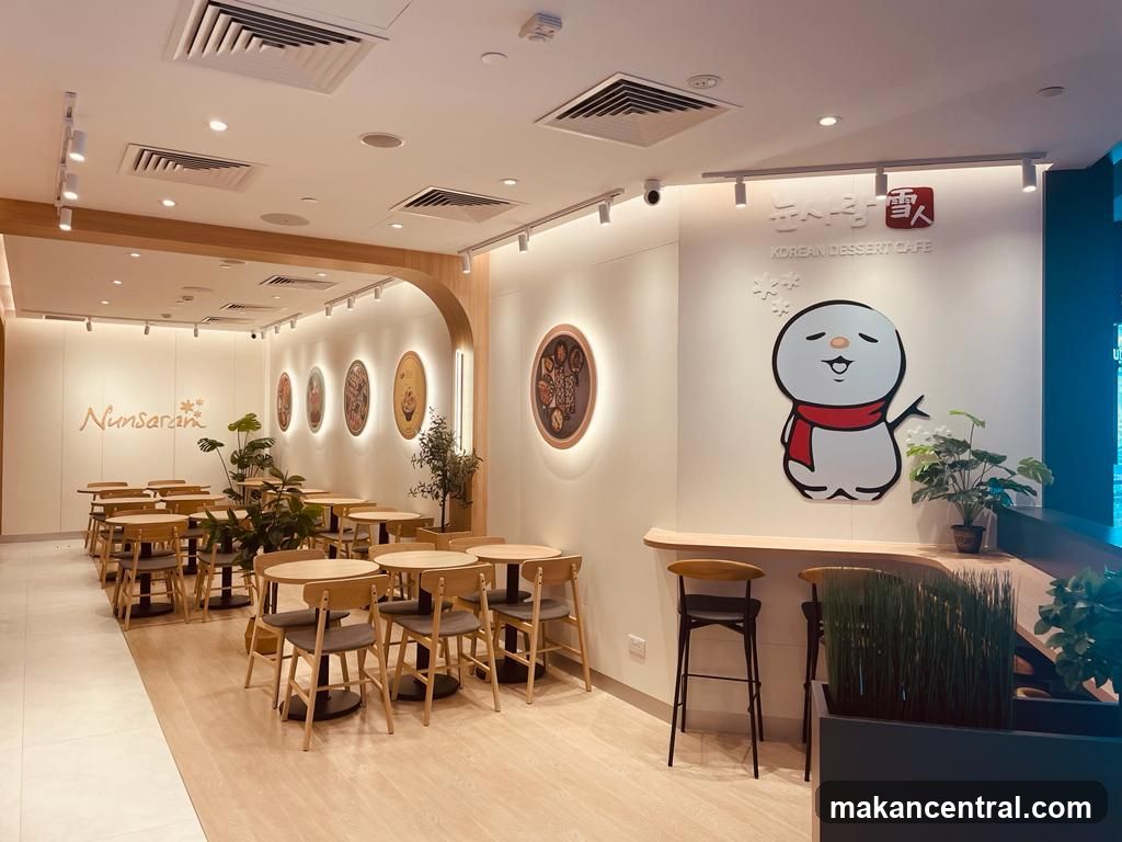 Korean Dessert Cafe Interior