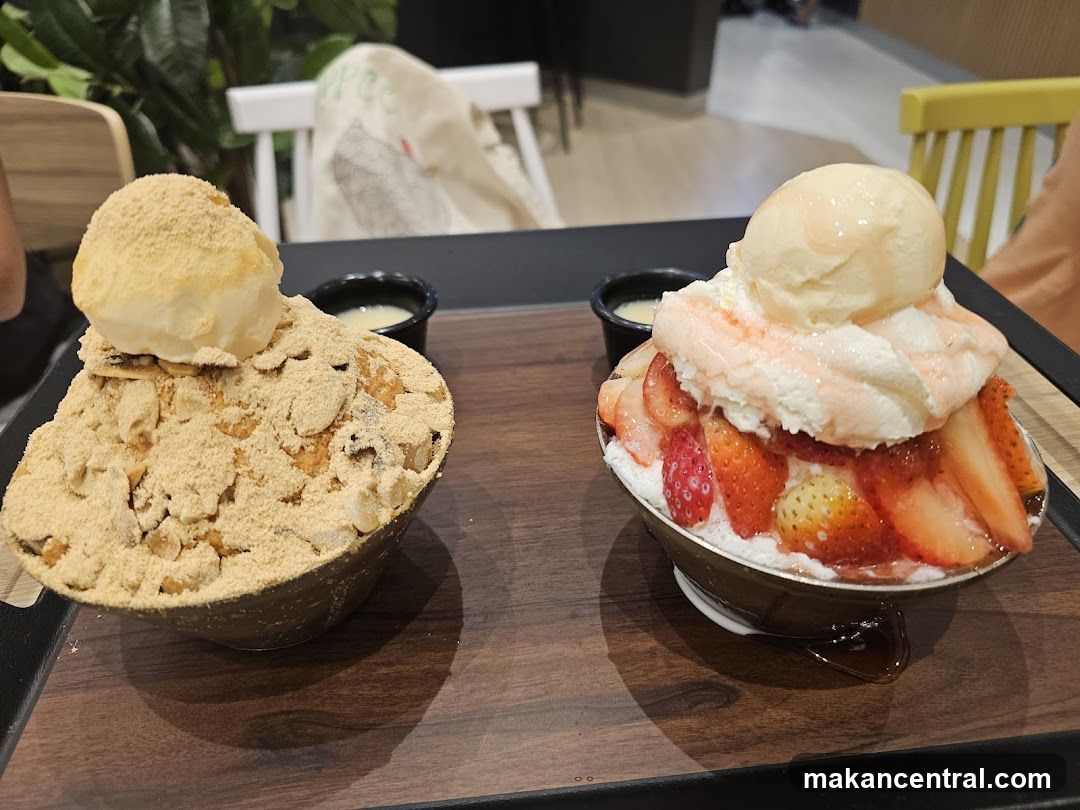 Desserts with Ice Cream