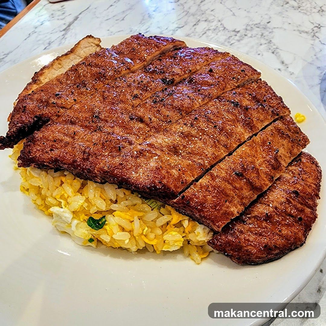 Pork Chop with Fried Rice