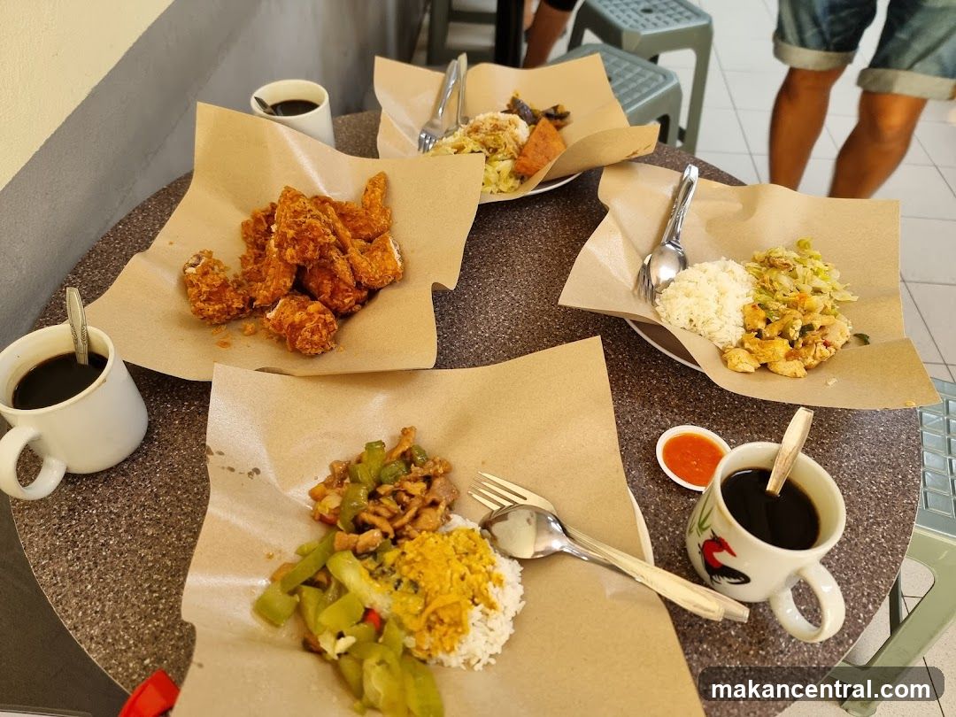 Food and Drinks on a Table