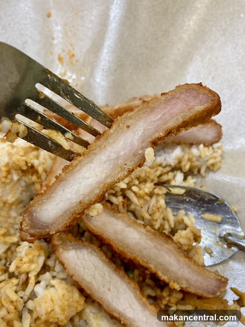 Fried Pork Chop with Rice