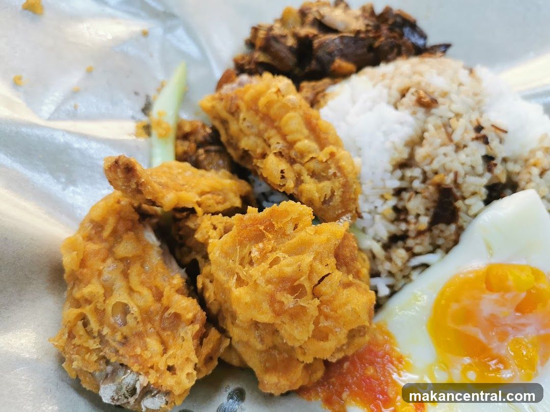 Fried Chicken Rice Plate