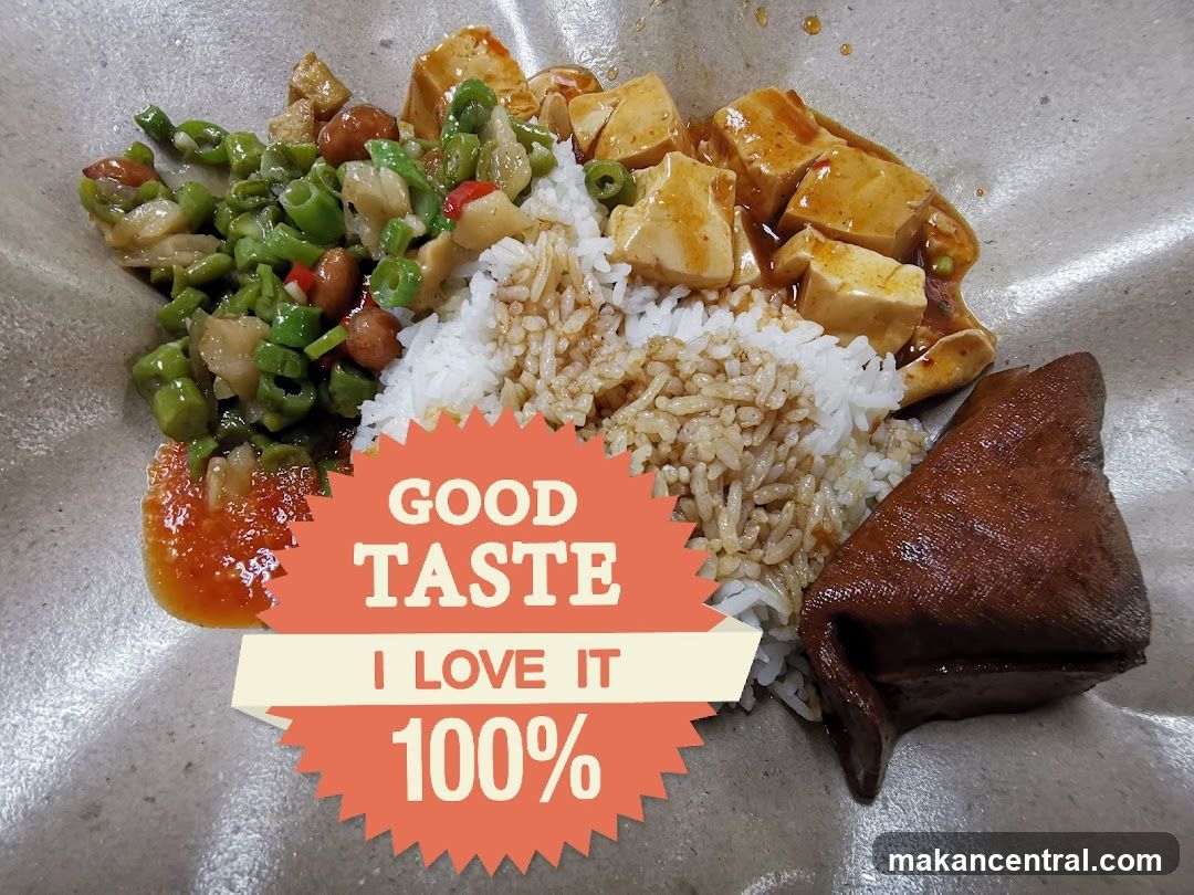 Meal with Tofu and Vegetables