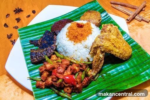 Fried Chicken and Rice Platter