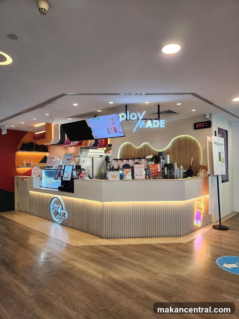 Play Made Bubble Tea Shop Counter