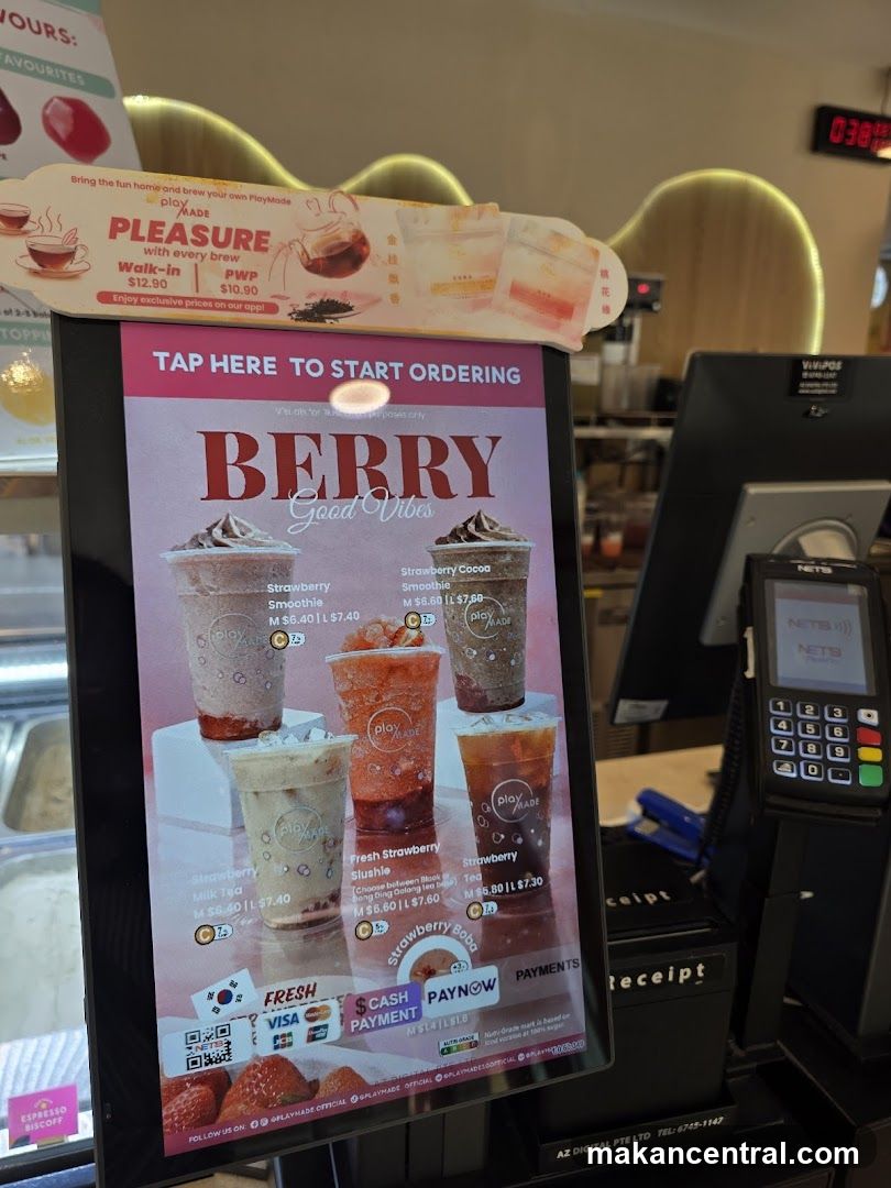 Berry Good Vibes Menu