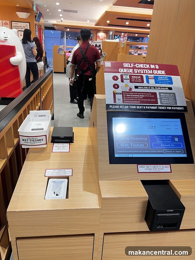 Self-Check-in and Queue System