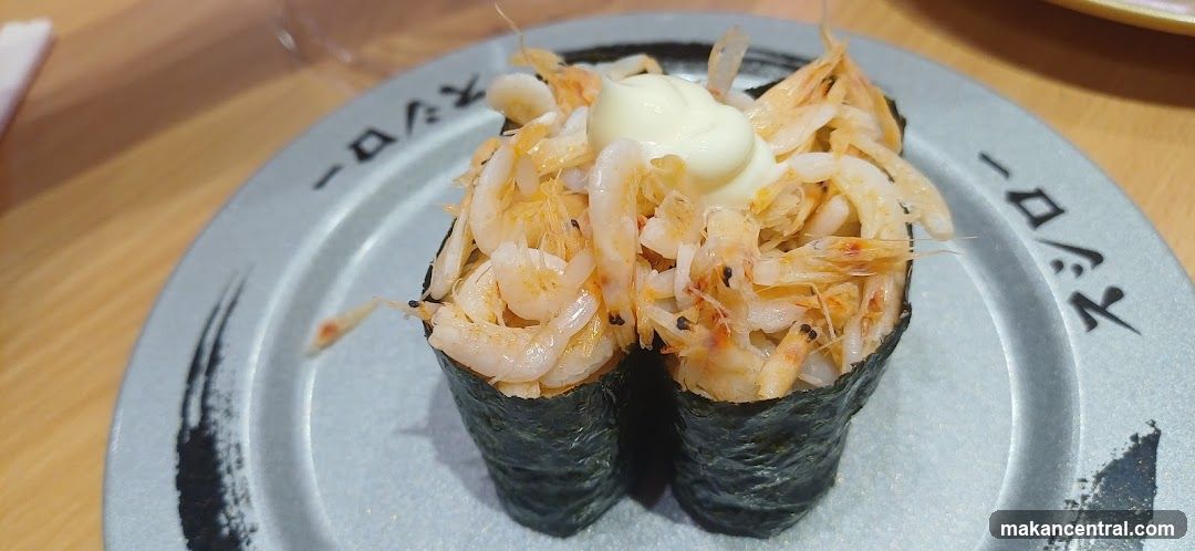 Shrimp Sushi with Mayonnaise