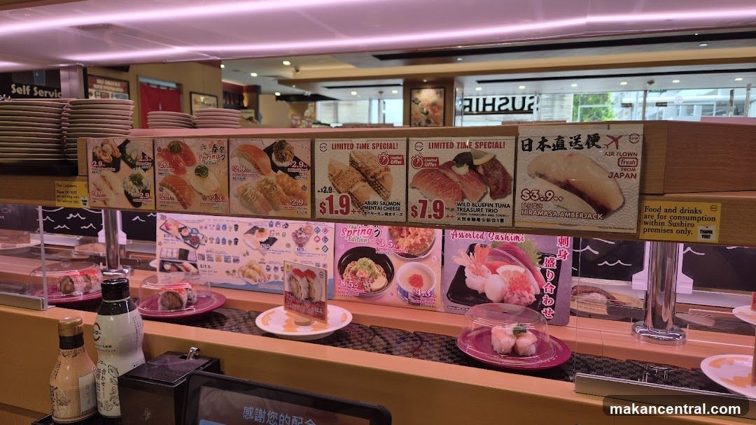 Sushi Conveyor Belt Display