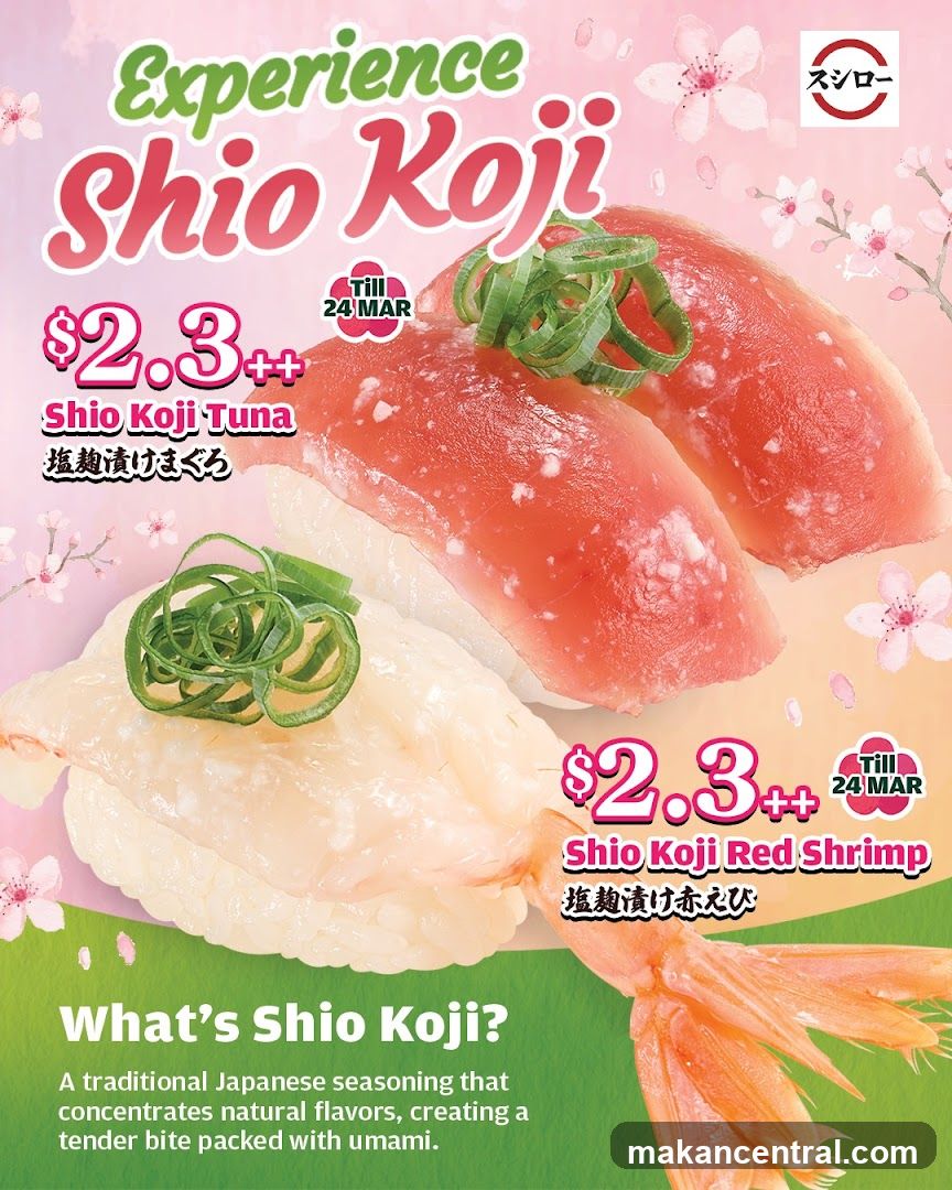 Shio Koji Sushi Promotion