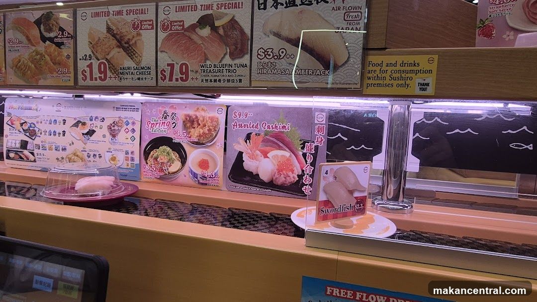 Sushi Conveyor Belt Display