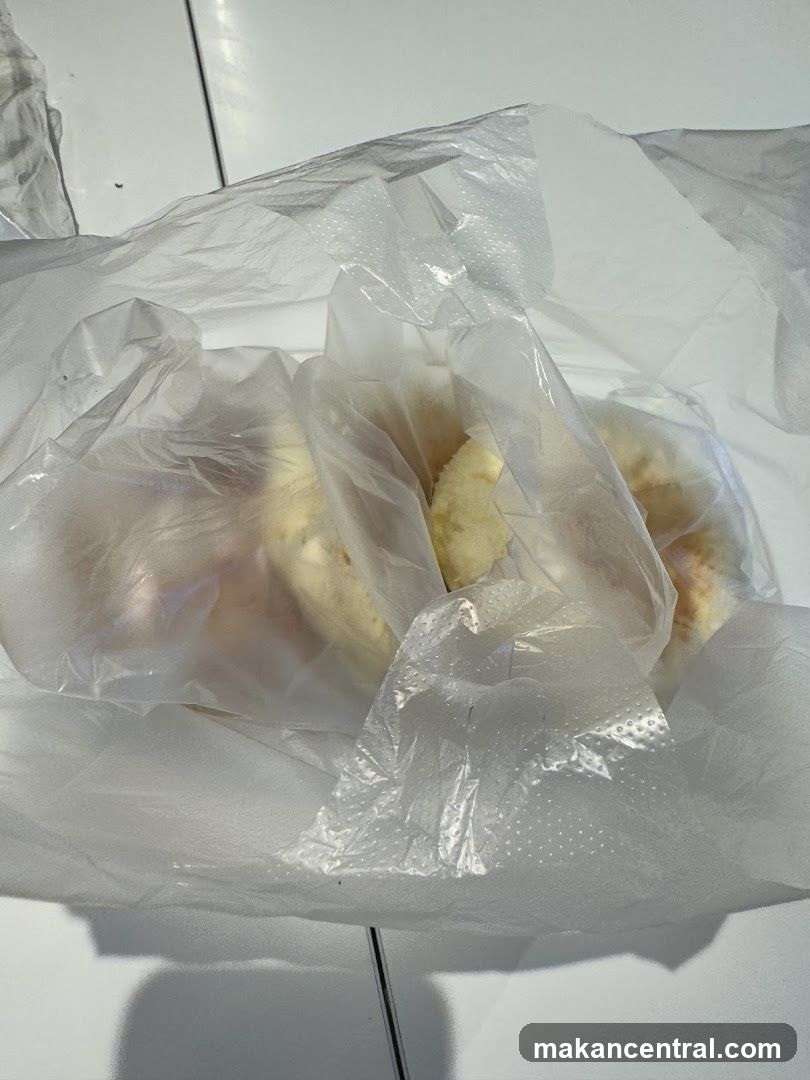 Food in plastic bag