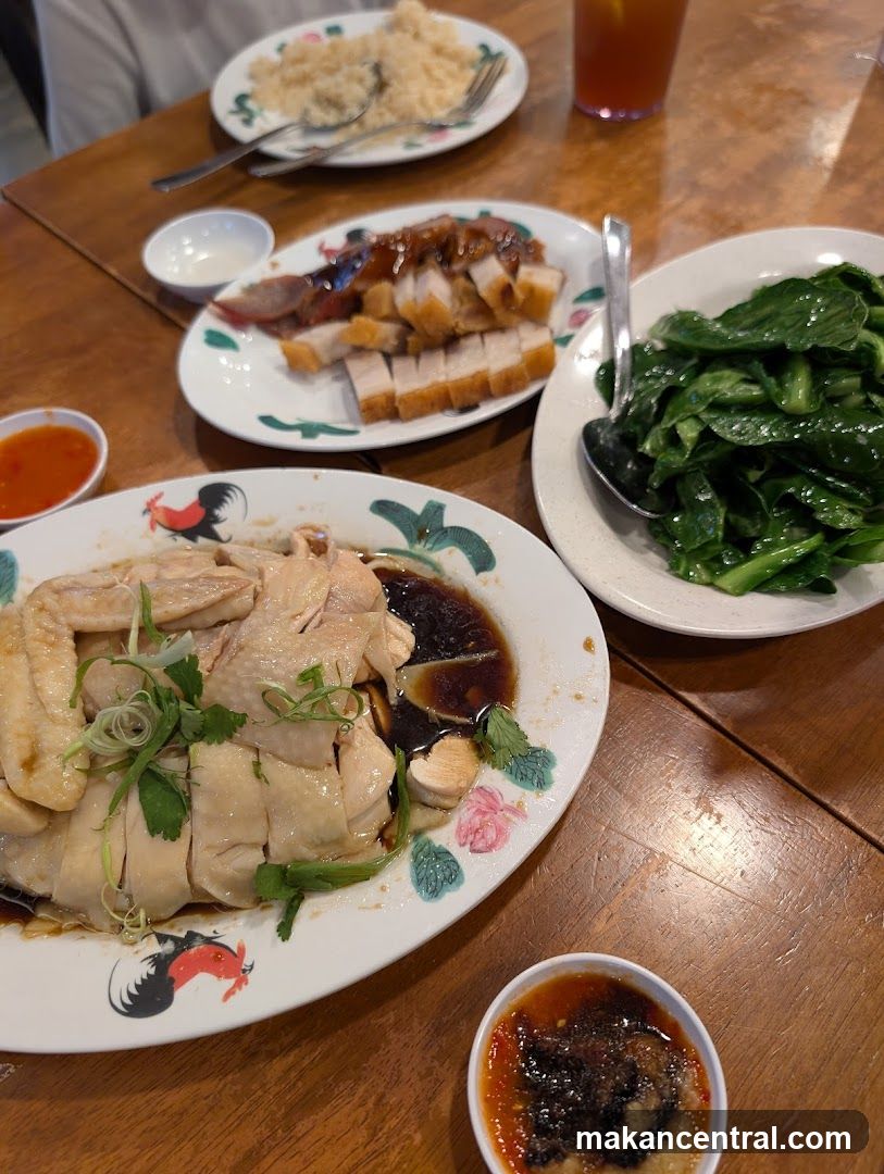 Hainanese Chicken Rice and Roasted Meats