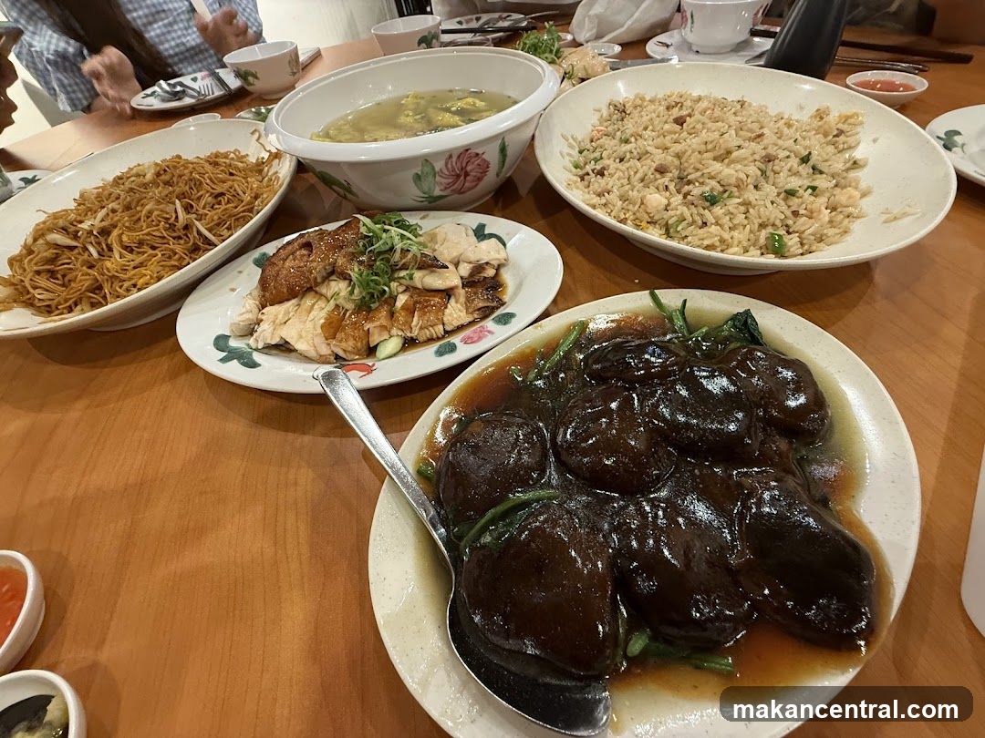 Chinese Food Spread