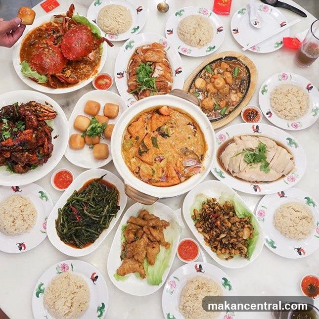 Assortment of Chinese Dishes