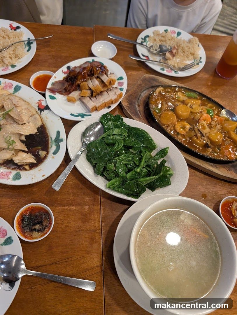 Table with Assorted Dishes