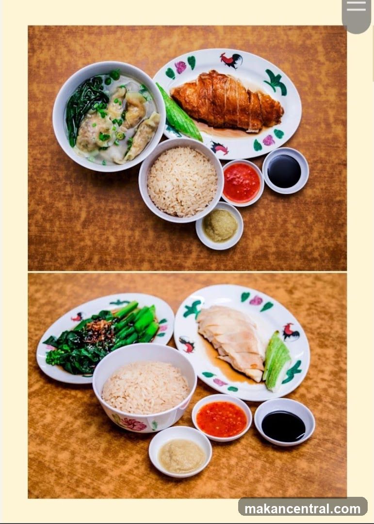 Hainanese Chicken Rice