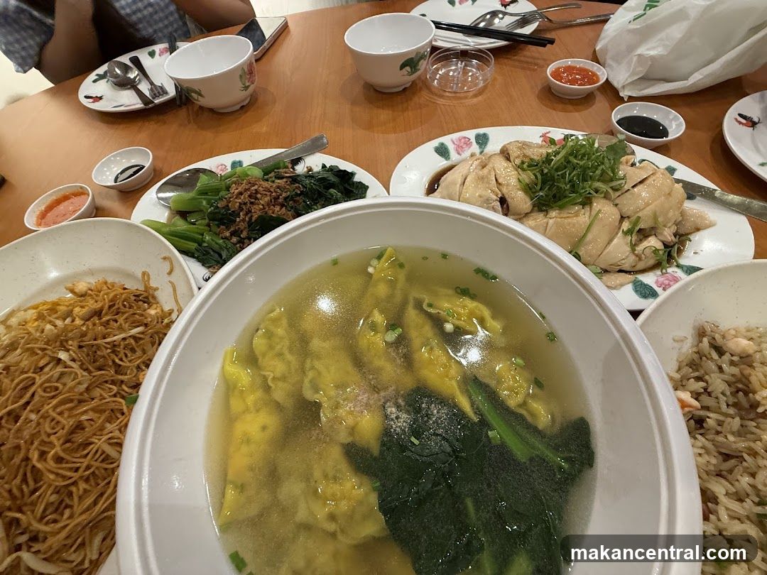 Table with various dishes