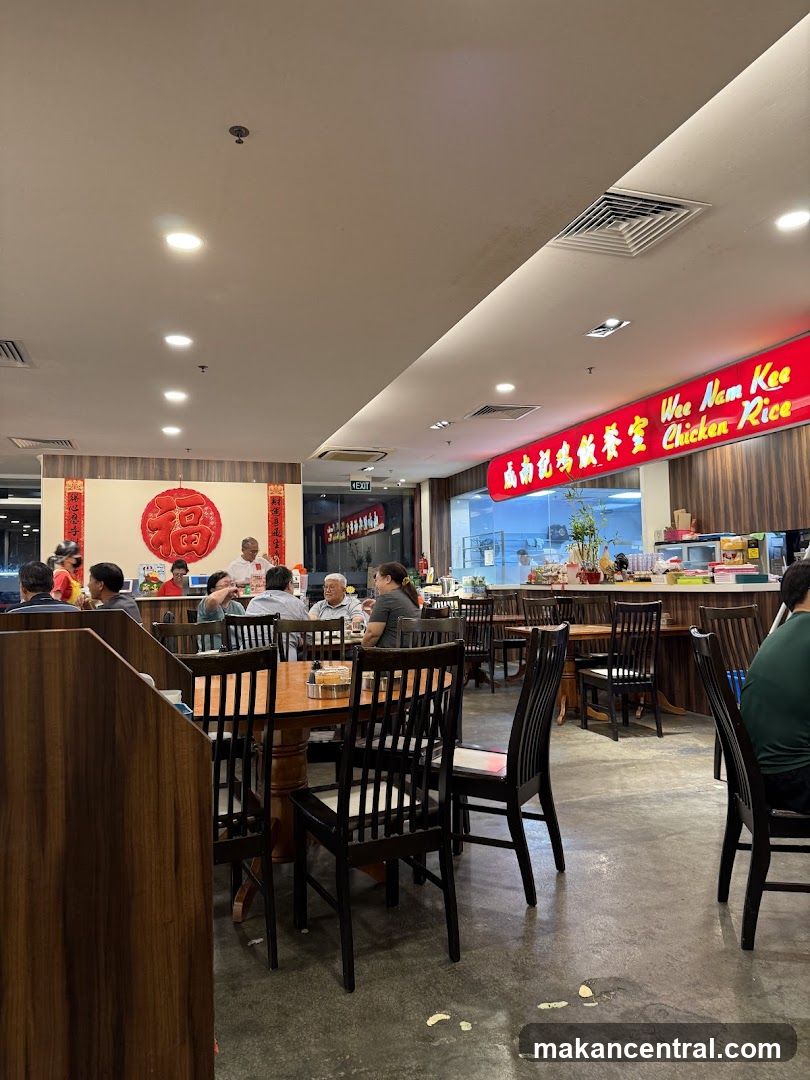 Restaurant Interior with Diners