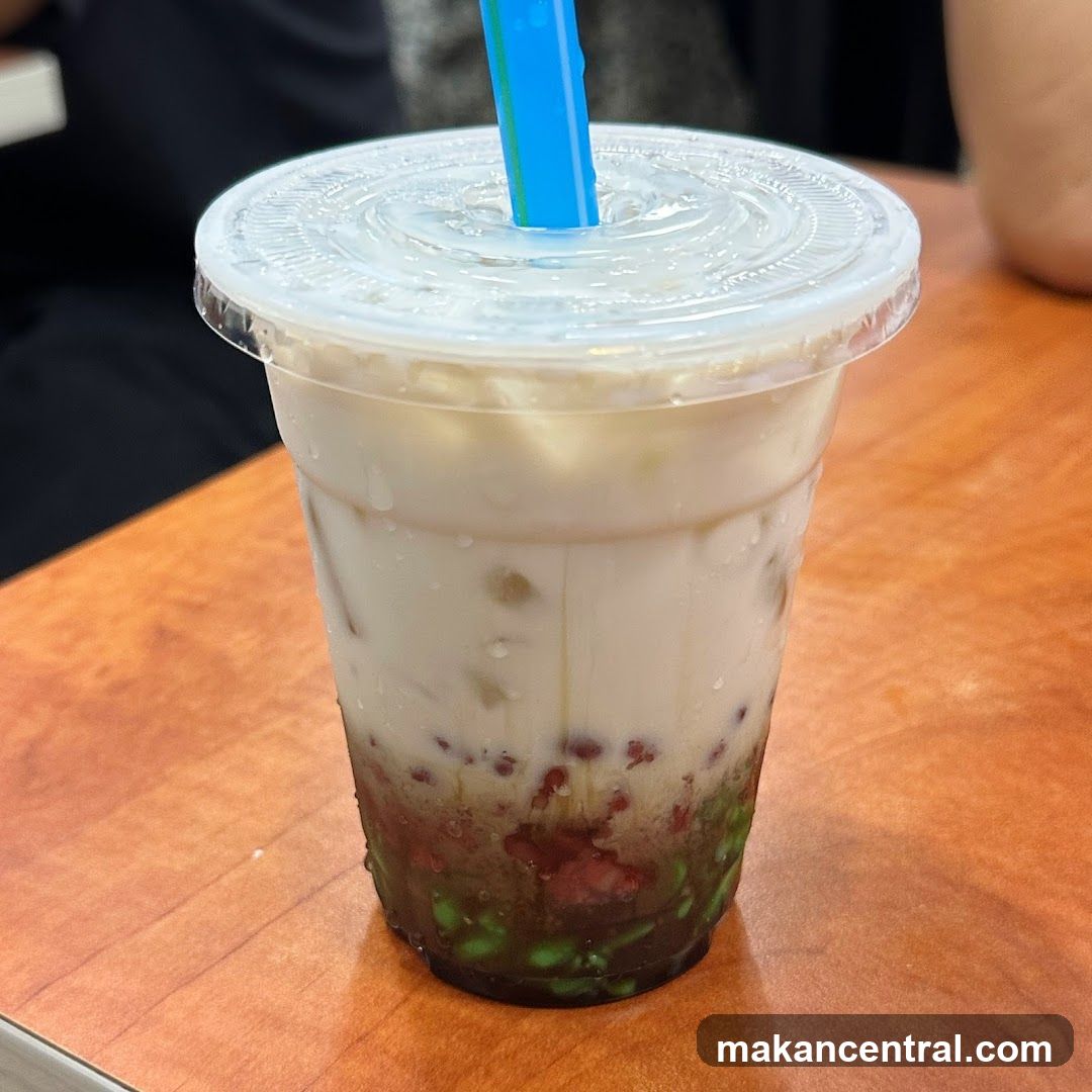 Iced Drink with Boba