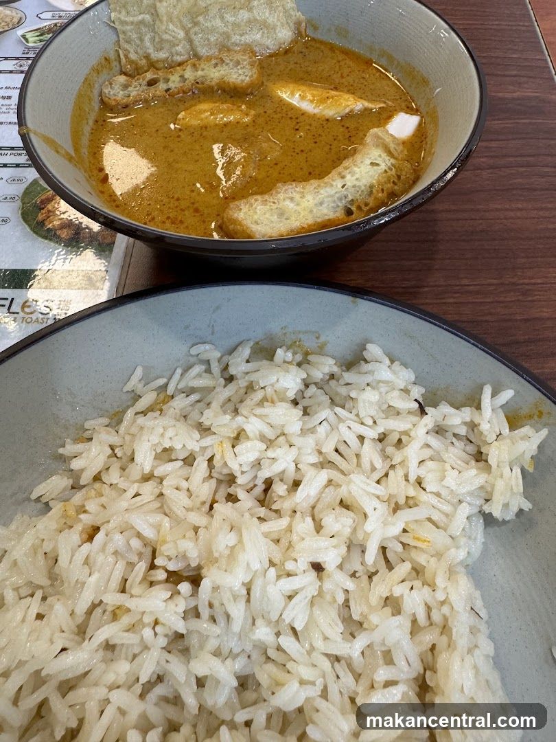 Curry Laksa with Rice