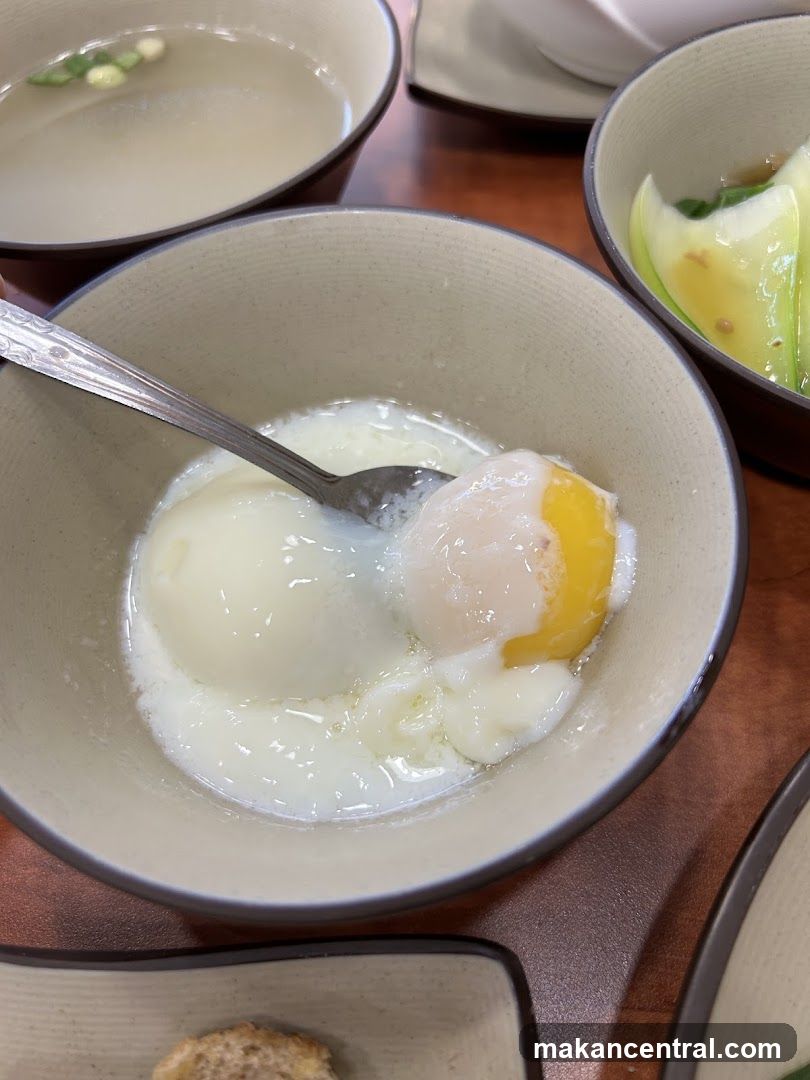 Soft-boiled Eggs with Broth