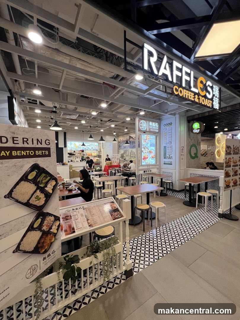 Raffles Coffee & Toast Interior