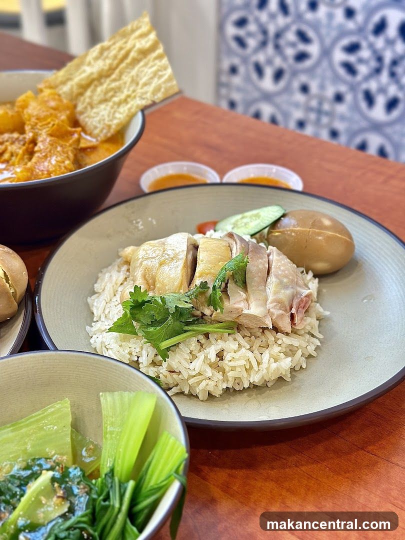 Hainanese Chicken Rice