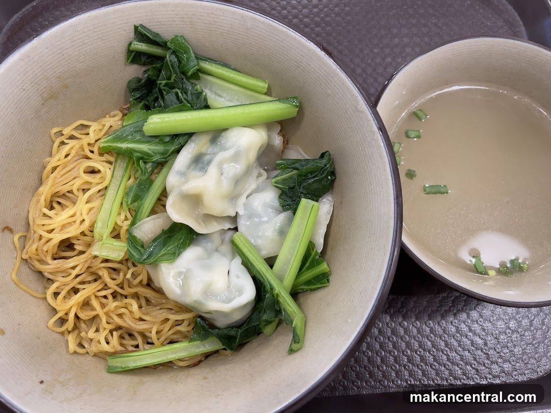 Noodle Soup with Dumplings