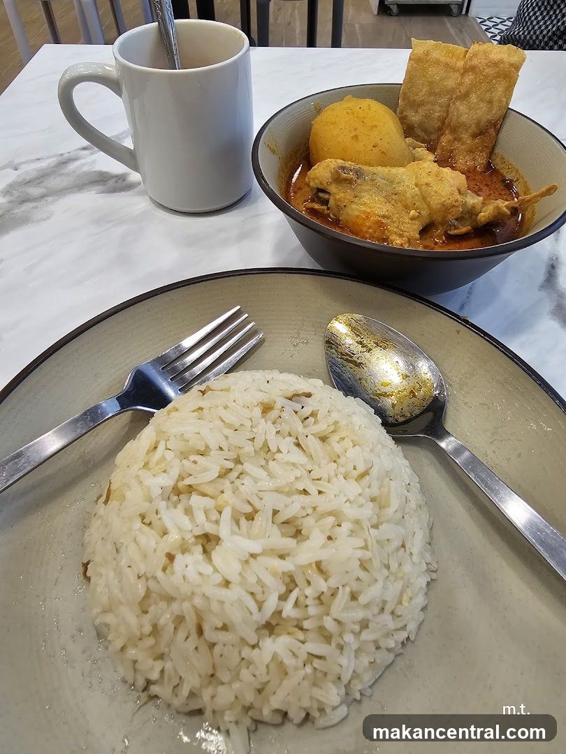 Curry Chicken with Rice