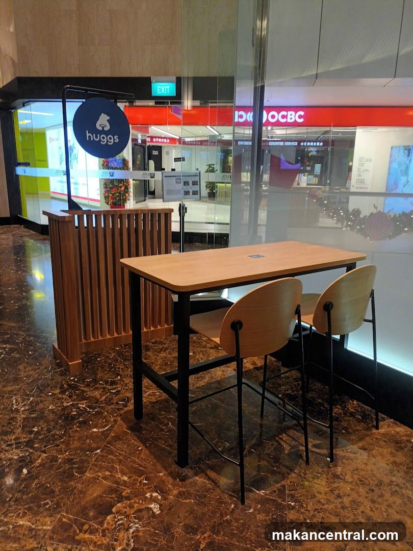 Huggs Coffee Seating Area