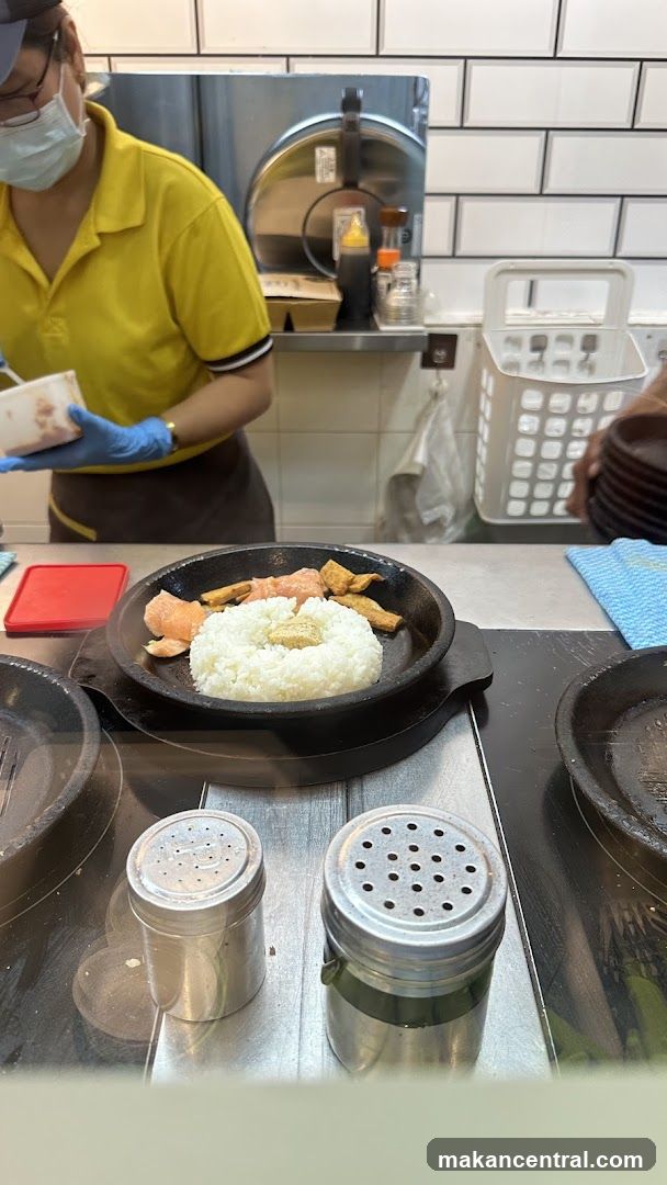 Sizzling Rice Dish Preparation
