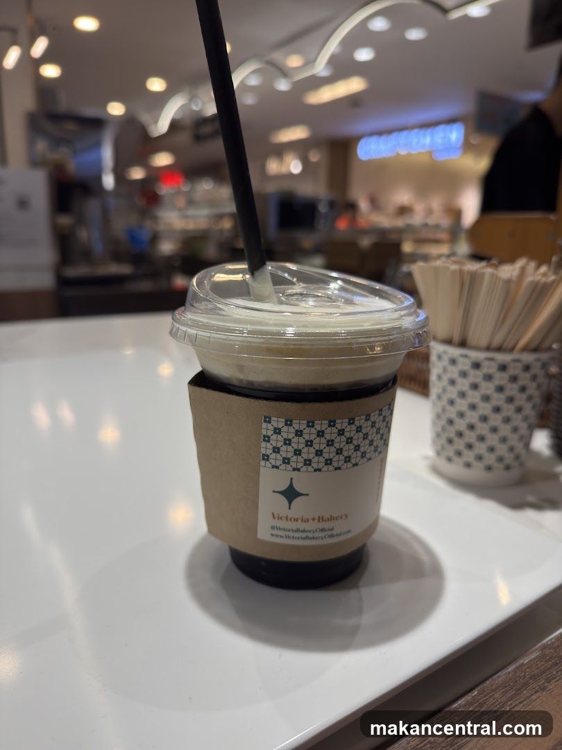 Iced Coffee with Bakery Branding
