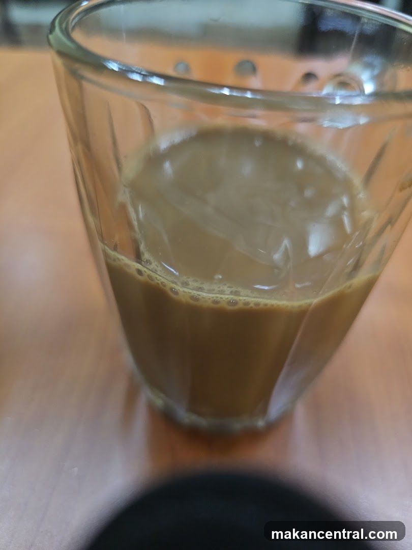 Coffee in a glass