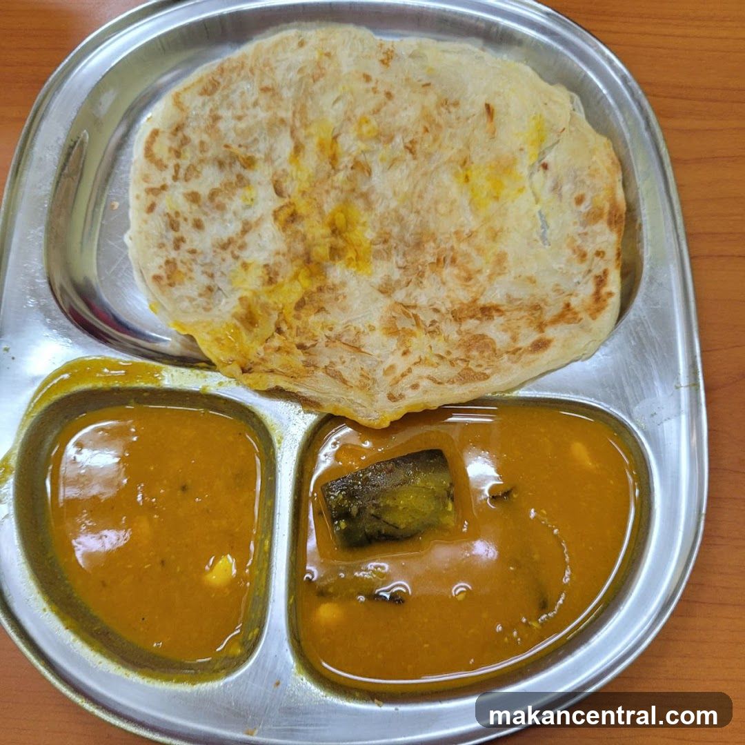 Roti Canai with Curry