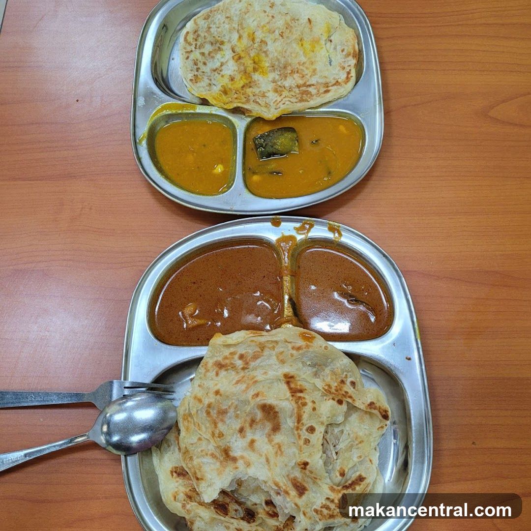 Roti Canai with Curry