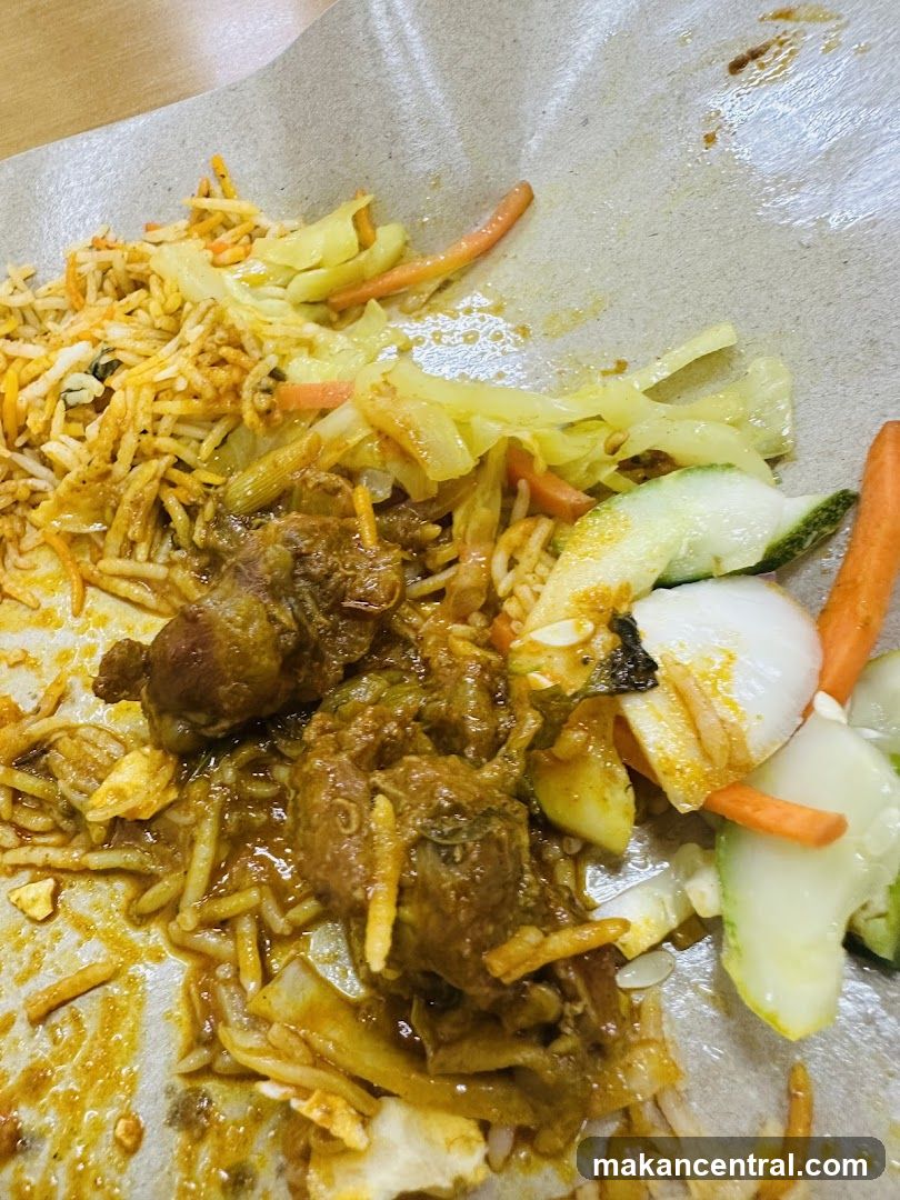 Lamb Curry with Rice and Vegetables