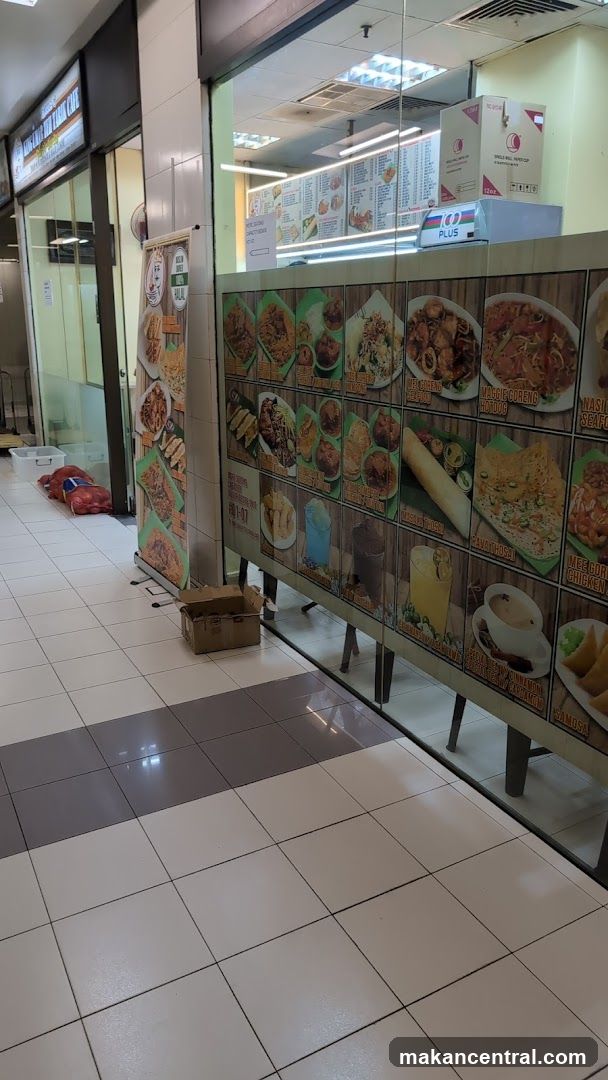 Food Stall Menu Display