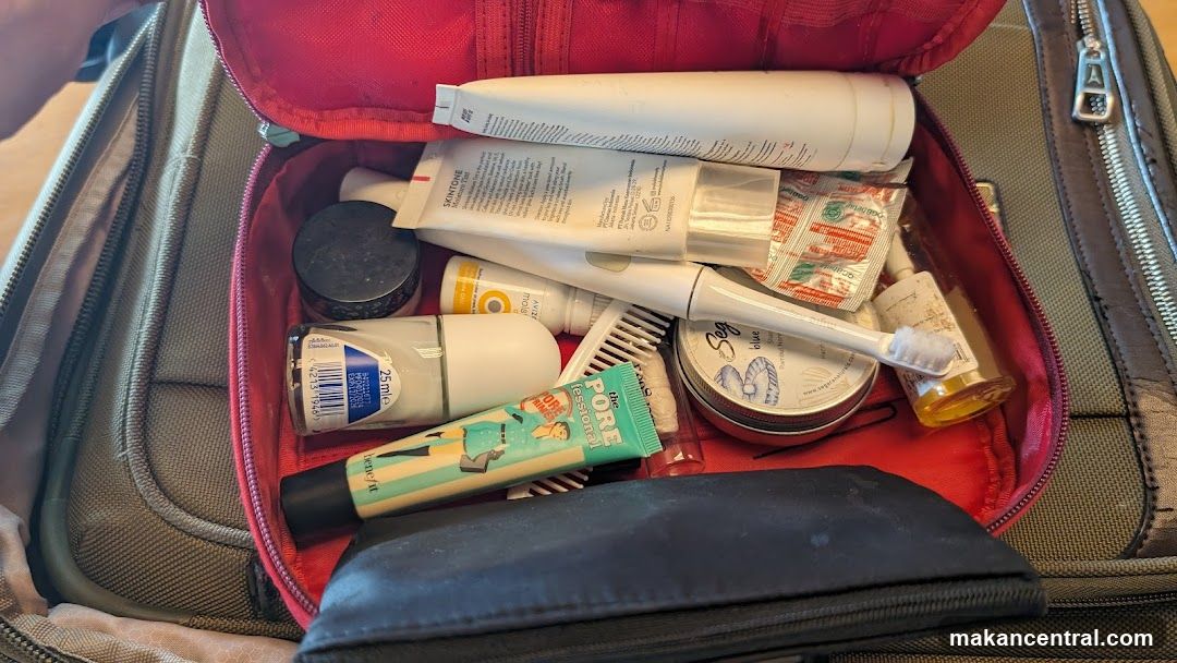 Toiletry Bag Contents