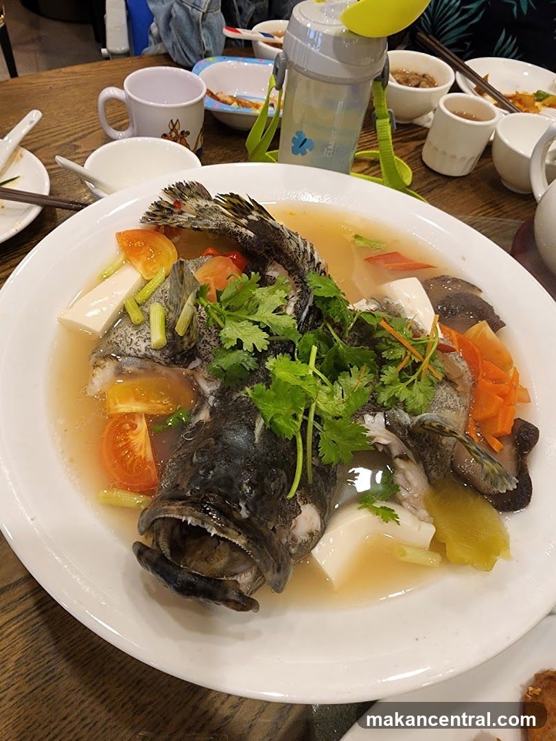 Steamed Fish Dish