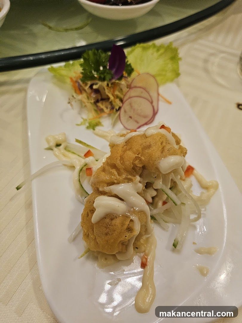 Fried Appetizer with Salad