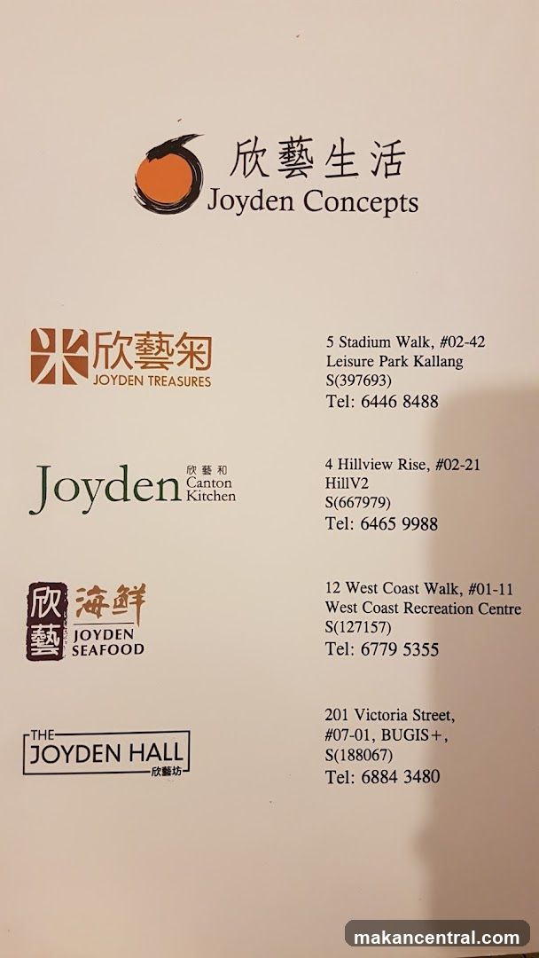 Joyden Concepts Information