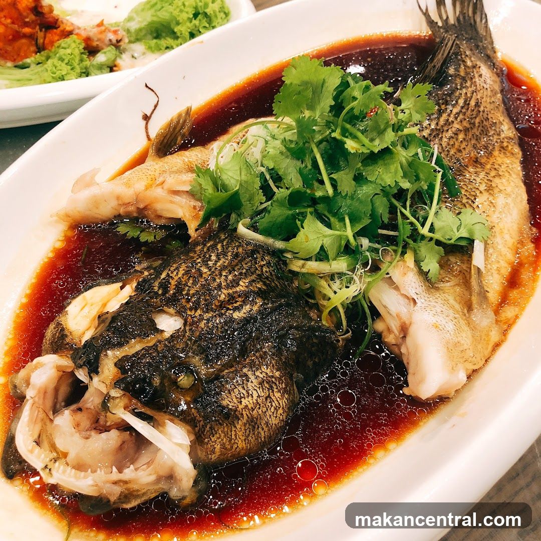 Steamed Fish with Soy Sauce