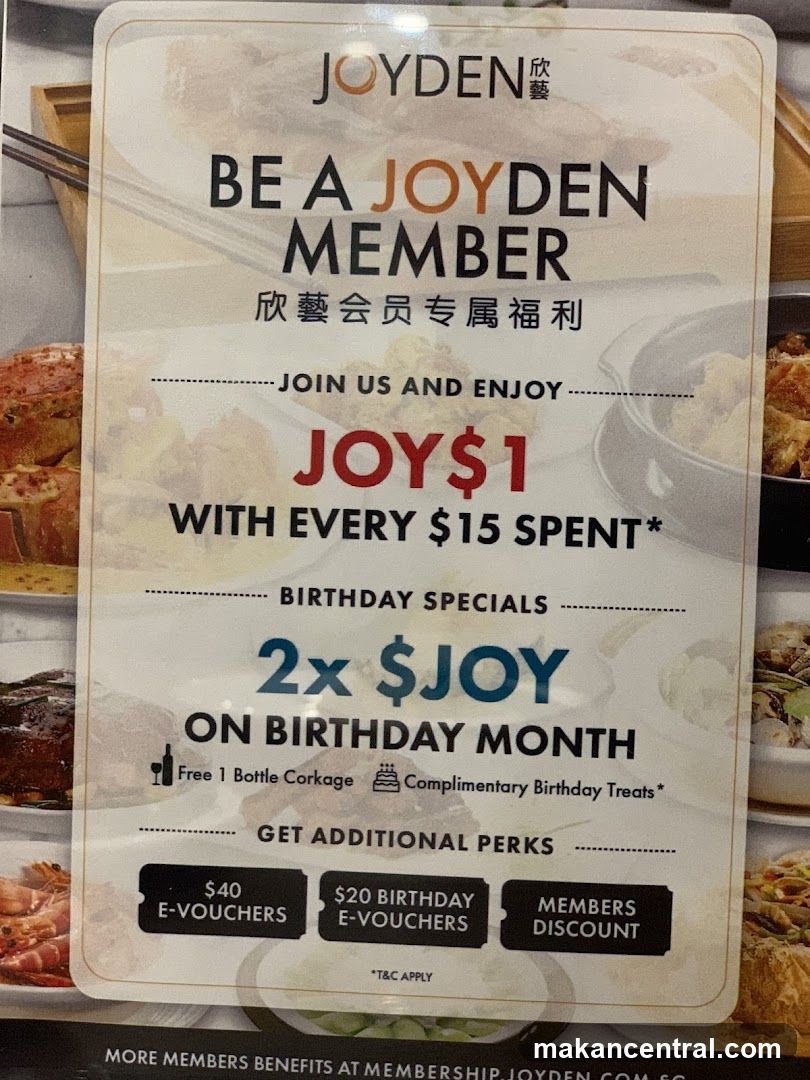 Joyden Member Promotion