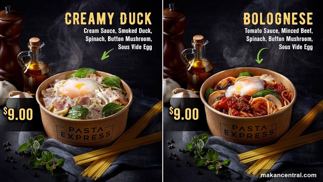 Pasta Express Menu