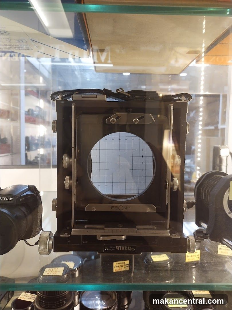 Large format camera on display